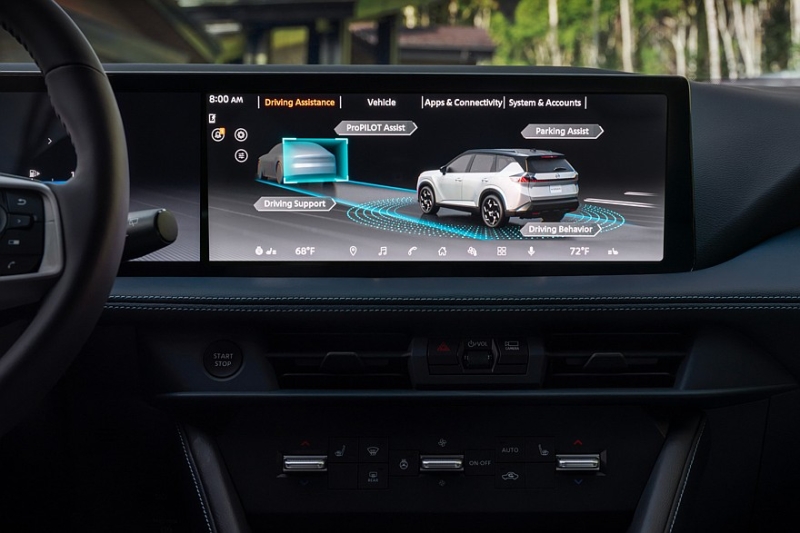 Nissan полностью рассекретил новый гибридный кроссовер Rogue, цены известны